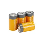 Amazon Basics Cell Alkaline Everyday Batteries LOT-LR20-4PKB Orange/gray Open. Price: $21.04.