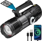150W Rechargeable Handheld Spotlight 18000 High Lumen, XHP360 Led Super Bright Z New. Price: $428.08.