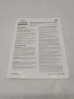 Sun Joe 4V Chemical Sprayer Operator's Manual Instruction Book Only Used. Price: $9.86.