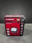 Husky 2500 Lumens Dual Power Solar Rechargeable Led Work Light Nib New. Price: $49.99.