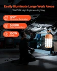 Vevor 150W Led Work Light 19,000LM Ultra-bright, Linkable New. Price: $387.99.
