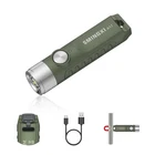 Smingxi A11 Rechargeable Keychain Mini Flashlight, Od Green New. Price: $14.43.