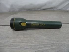 Vintage Coleman 2AA Battery Flashlight Dark Green Handheld Work Used. Price: $15.57.