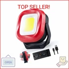 Orhomelife Cob Work Light, 42 Leds 1000 Lumens Rechargeable Portable Magneti New. Price: $23.63.
