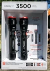 Infinity X1 3500L Dual Power Focusing Flashlight, 2-PACK New. Price: $41.95.