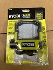 Ryobi 4V Usb Lithium 500 Led Pivoting Flip Light Kit 3-MODE With Battery FVL52K Open. Price: $50.00.