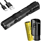 Nitecore MH10 V2 1200 Lumen Usb-c Rechargeable Flashlight + Battery And Holster New. Price: $64.95.