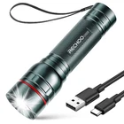 Rechoo Rechargeable Flashlights High Lumens G1000 Super Bright Grey New. Price: $19.50.
