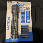 Surge Heavy Duty Aluminum Led Flashlight 1000 Lumens Tactical Model HHL3060AS New. Price: $19.99.