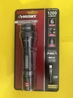 Husky Rechargeable Led Flashlight 1200 Lumens Dual Power Adjustable Focus New. Price: $19.99.