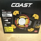Coast WLR1-Y Rechargeable Dual-power Bank Portable Work Light 1290 Lumen Focus New. Price: $34.99.