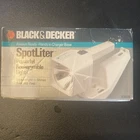 Vtg Black And Decker Spotliter Powerful Rechargeable Light 9360B New Unopened. Price: $25.00.