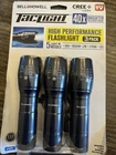 Bell + Howell Taclight High-powered Tactical Flashlight Seen On Tv 3 Pack New. Price: $17.25.