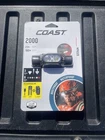Coast Headlamp 2000 Lumen WPH32R Super Bright Unopened New. Price: $35.99.
