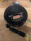 Craftsman 30 Fluorescent Work Light Retractable Cord Reel Yellow/black Used. Price: $40.00.