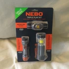 Nebo Triple Play Kit - Mycro Headlamp, Davinci Flashlight & Galileo Lantern New. Price: $39.93.
