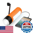 Vfan Rechargeable Hand Crank Flashlight/generator/usb Charger For Phone New. Price: $40.94.
