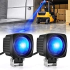 New Square Led Forklift Safety Lights Blue Backup 10W Dc 12-1.... Price: $126.84.