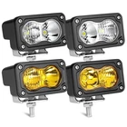 Akd 4PCS 3" 80W Cree Led Pod Lights Spot Flood Combo Small Off-road New. Price: $101.98.