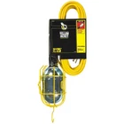 16/3 25' Yellow Sjtw Trouble Light Work With Metal Guard And Outlet New. Price: $47.33.