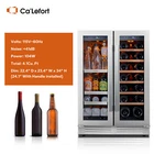 Ca'lefort 24" Wine Cooler&beverage Refrigerator 60 CANS+20 Bottles Capacity Home New. Price: $699.99.