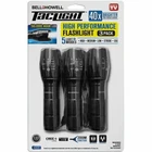 Bell + Howell Taclight High-powered Tactical Flashlight Seen On Tv 3 Pack New. Price: $24.95.