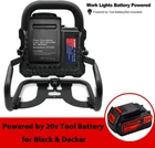 Led Work Light Power By Tool For LB2X4020 20V Battery Outdoor Bright 3000LM New. Price: $21.04.
