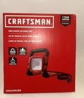 Craftsman 2000 Lumens Led Work Light Water Resistant Tripod Compatible New. Price: $39.99.