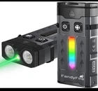 1100 Lumen Rechargeable Edc Flashlight Powerful Rgb Flashights Portable New. Price: $29.99.