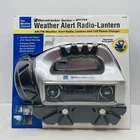 Vector Stormtracker Am/fm Weather Alert Radio Lantern Rechargeable Crank Light New. Price: $28.79.