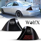 Led Tail Lights For 2001 2002 2003 Honda Civic 2-DOOR Coupe Smoke Brake Lamp L+r New. Price: $142.99.
