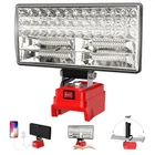 8" Cordless Led Work Light For M18 Battery, Two Milwaukee, Red New. Price: $26.85.