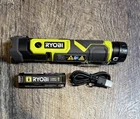 Ryobi Usb Lithium FVL54K Led Pivoting Laser Flashlight Kit W/ 2.0AH Battery 625L Open. Price: $39.00.