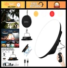 Iodoo 16500MAH 60W Rechargeable Camping Light With Remote 3000LM 2700/4000/6500K New. Price: $76.49.