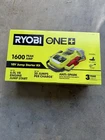 Ryobi One+ 18V 1600A Cordless Jump Starter Kit W/battery Charger Led P7110 New. Price: $104.99.