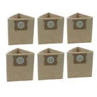 Pack 6 Vacuum Bags For Porter-cable And Stanley 4 Gallon 5 Shop Vac, Repl... New. Price: $19.84.