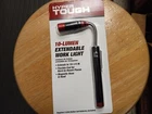 Hyper Tough 10-LUMEN Extendable Work / Pen Light Magnetic Base Head Flexible New. Price: $14.00.