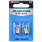 Dorcy 2D-2.4-VOLT, 0.7A Bayonet Base Krypton Replacement Bulb, 2-PACK (41-166... New. Price: $8.79.