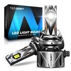 Novsight 9006 Led Headlight Bulbs Kit Low Beam 60000LM 6500K 240W White Canbus New. Price: $59.99.