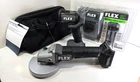 Flex Combo Set-angle Grinder FX3171A, Light FX5111 & New Battery/charger Used. Price: $149.88.