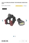 Matco Tools Light Hood New. Price: $65.00.