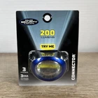 Police Security Connector 200 Lm. Led 3AAA Headlamp Camping Hiking Fishing Light New. Price: $17.49.