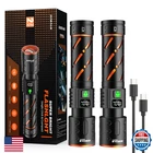 Gosdas Rechargeable 2 Pack Flashlights 10000 Lumens 30W Led Usb Lcd Display Ca New. Price: $46.97.