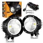 Auxbeam 4"INCH 100W Round Led Work Light Bar White Spot Pods Driving Fog Lamps New. Price: $84.99.