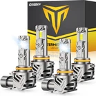 Termitor 9005+9006 Led Headlight Bulb 60000LM Ultra Brigh 6500K Hig/low/fog Beam New. Price: $55.99.