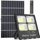 400W Solar Flood Lights Outdoor With Remote Control, 20000 Lm Street New. Price: $149.90.