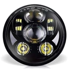 Wisamic 5-3/4 5.75 Inch Led Headlight Compatible With Harley Davidson Dyna ... New. Price: $45.92.