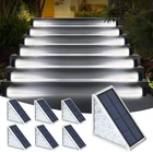 Led Solar Step Lights Stair Deck IP67 Pack, Cool White New. Price: $45.16.