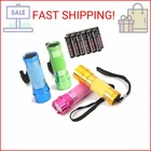 Everbrite 4-PACK Mini Led Aluminum Flashlight Party Favors Colors Assorted For New. Price: $20.30.