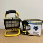 New 500W Heavy Duty Portable Low-profile Halogen Work Light Project & Job Site Open. Price: $25.00.